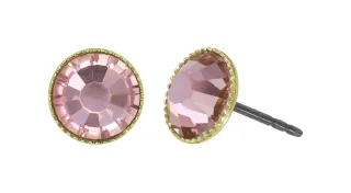 konplott - Ohrstecker - Black Jack pink