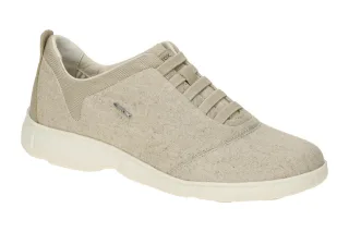 Geox D45VUB 0AS85 C6738 NEBULA 2.0 B - donna Damen Slipper beige atmungsaktiv