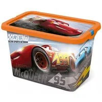 Disney Aufbewahrungsbox Disney Cars Future Race Plastik-Aufbewahrungsbox 7 L
