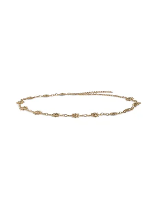 PIECES - PCKRIAN CHAIN BELT BUNDLE Gold Colour - Gr. - 75