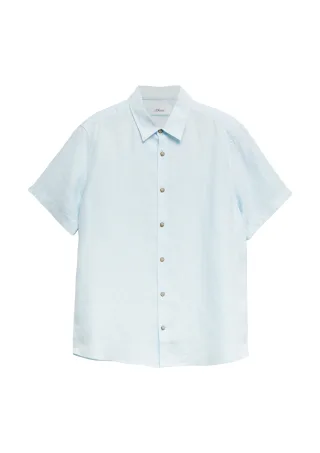 s.Oliver - Hemd blau - Gr. - XXL