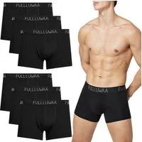 Fullluwaa Boxershorts Boxershorts Herren 6er Pack, Retroshorts aus Baumwolle (6-St) Unterwäsche Unterhosen Männer, S,M,L,XL,2XL,3XL