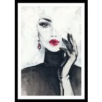Bönninghoff Bild mit Rahmen, Fashion, Frau (1 St), BxH: 50x70 cm