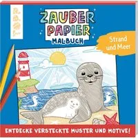 Zauberpapier Malbuch Strand und Meer / Natascha Pitz