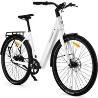 VECOCRAFT E-Bike Cityrad 28''Pedelec LUNA 1.0 Drehmomentsensor, 36V 10AH, Elektrofahrrad 42Nm, Heckmotor, 360 Wh, (bis zu 100KM), E-Cityrad,Gates Riemenantrieb, Pedelec, ebike für Damen und Herren