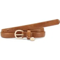 LASCANA Hüftgürtel Hosengürtel, Anzuggürtel, Jeansgürtel, Gürtel für Hosen & Kleider NEU in klassischem Design mit kleinem Anhänger