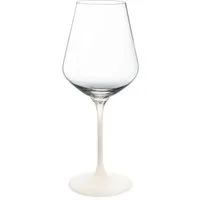 Villeroy & Boch Gläser-Set Manufacture Rock blanc Rotweinglas Set 4tlg, Kristallglas