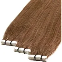 hair2heart Echthaar-Extension Premium Tape Extensions #8/03 Hellblond Natur-Gold 60cm