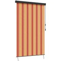 Rollo Rollo Mehrfarbig 80 x 250 cm Stoff und Aluminium, vidaXL