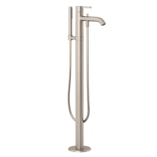 KLUDI NOVA FONTE Pura Stand Wannenfüll-Brause-Einhandmischer Stainless Brushed Nickel 38590N515