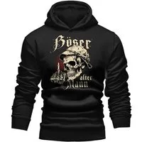 LOBO NEGRO® Kapuzensweatshirt Hoodie für den etwas älteren Nörgler: Böser Alter Mann