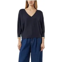 comma Strickpullover mit V-Ausschnitt