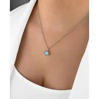 DANIEL CLIFFORD Kette mit Anhänger 'Mystique' Damen Halskette Silber 925 Mondstein Ranken (inkl. Verpackung), 40cm - 45cm größenverstellbar, haut- und allergiefreundlich