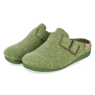 Josef Seibel Pantoffeln CARA 01 - Gr. 36 - Grün - Filz