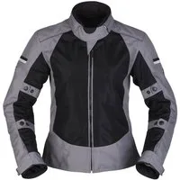 Modeka Motorradjacke Modeka Veo Air Lady Textiljacke Damen schwarz / grau motorradjacke für damen