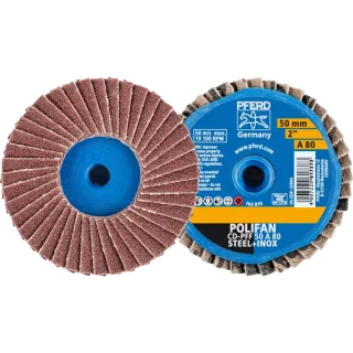 PFERD TOOLS COMBIDISC Korund Mini-POLIFAN CD für universelle Anwendungen - 42719108