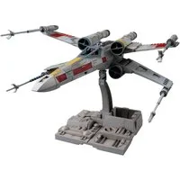 Bandai Modellbausatz Star Wars X-Wing Starfighter, Maßstab 1:72, mit 2 Figuren