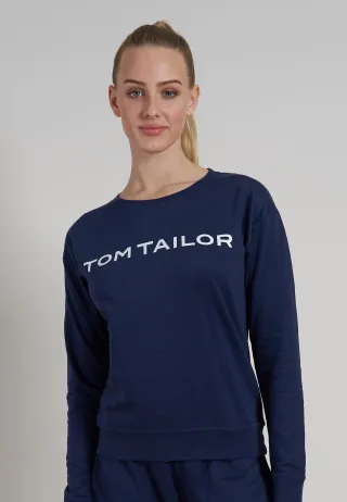 TOM TAILOR BODYWEAR - Shirts Weiblich blau-dunkel-uni - Gr. - 42