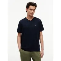 Tommy Hilfiger V-Shirt ESSENTIAL V-NECK unifarben, casual, regular fit, Baumwolle