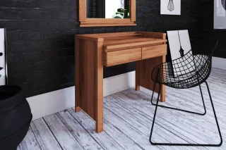 Schminktisch Tisch MAISON Eiche massiv 85x86x45 cm
