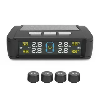 T11 Voice Alarm Tire Pressure Monitor Tire Pressure Monitoring System Universal Digital Tire Pressure Car Exterior And I