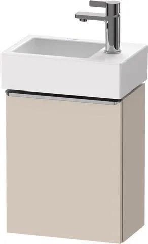 Duravit D-Neo Waschtischunterbau wandhängend Taupe Matt 364x222x440 mm - DE4218L70910000 DE4218L70910000