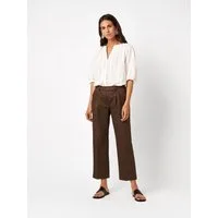 TONI Culotte Jenny 7/8 mit Gürtel und Bundfalten