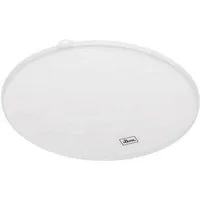 Hunter Napfunterlage Futtermatte Unterlage Rutschfest Futterunterlage, Silikon mit Rand Rund Transparent Ø 38cm