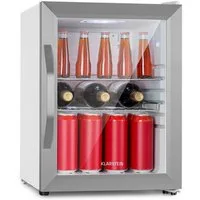 Klarstein Getränkekühlschrank 10039423, 55.2 cm hoch, 40.3 cm breit, Bierkühlschrank Getränkekühlschrank Flaschenkühlschrank mit Glastür
