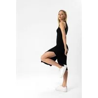 No Matter What Midikleid Gestreiftes Kleid mit Schlitz