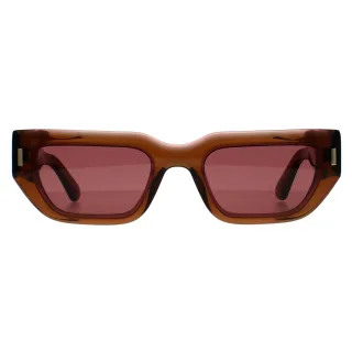 Calvin Klein Rectangle Unisex Transparent Braun Rosa Dunkel Lila CK24500S