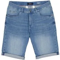 Engbers Jeansbermudas Herren Bermuda, Saphirblau