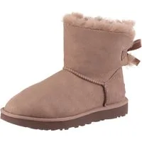 UGG Mini Bailey Bow 2 Schlupfboots Schlupfboots, Winterboots mit UGG-Logo an der Ferse