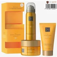 Rituals Pflege-Geschenkset Ritual of Mehr 3-teilig Probeset: Duschgel, Creme und Scrub