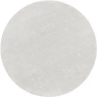TT Home Teppich Diele, Esszimmer, Flur, Schlafzimmer, Wohnzimmer, Rund, Höhe: 14 mm, Wohnzimmer Kurzflor Einfarbig Modernes Design Waschbar
