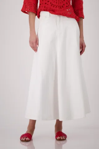 monari - Maxi-Jeansrock - Gr. - 36