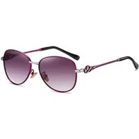 PACIEA Sonnenbrille Damen UV Schutz Polarisiert Metall Elegant Outdoor