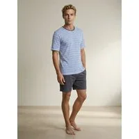 Henry Terre Shorty Pyjama Set Kurz - Gestreift
