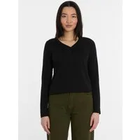 Ragwear Langarmshirt PINKKI mit kurzer Knopfleiste