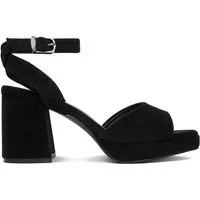 DeeZee Deezee Damensandalen Schwarz DeeZee-CEO-HY3065-2 Schwarz Sandale