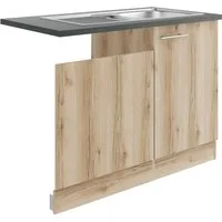 OPTIFIT Spülenschrank Bella Breite 110 cm, für teilintegrierten Geschirrspüler