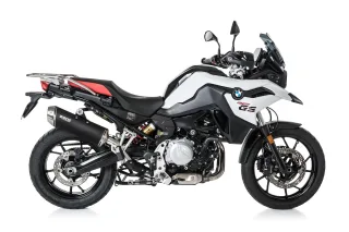 Sport Auspuff BOS Dune Fox EDITION BLACK für BMW F 750 / 850 GS / Adventure Bj. 2018-2020 EURO-4 +ABE