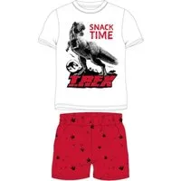 Jurassic World Pyjama Kurzer Jurassic World Pyjama für Jungen ""Snack Time" (Set, 2 tlg., Set bestehend aus Oberteil und Hose)