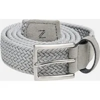 ZUITABLE Flechtgürtel Flechtgürtel DiGido 804-349, Med. Grey
