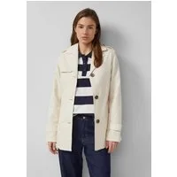 s.Oliver Trenchcoat Outdoor-Jacke Wasserabweisender Trenchcoat im Slim Fit