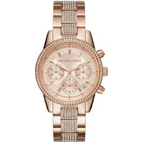 MICHAEL KORS Chronograph Michael Kors Damen-Uhren Analog Quarz