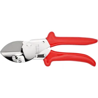 KNIPEX Amboss-Schere 200 mm verchromt mit Kunststoff-Hüllen - 9455200