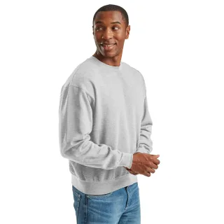 Fruit of the Loom - "Supercotton" Sweatshirt für Herren/Damen Unisex (Athletisches Grau)