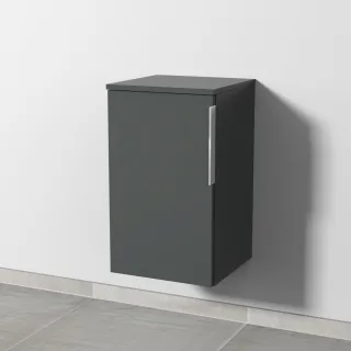 Sanipa 3way Unterschrank mit 1 Tür, Anthrazit-Matt, UM13822 UM13822