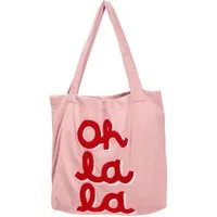 Magma Heimtex Umhängetasche Cordstofftasche Pixie 3D-Effekt getuft Oh la la Cherry oder Herz (1 teilig, 1-tlg., Maße ca. 48 x 12 x 36 cm (LxBxH), Cordlook